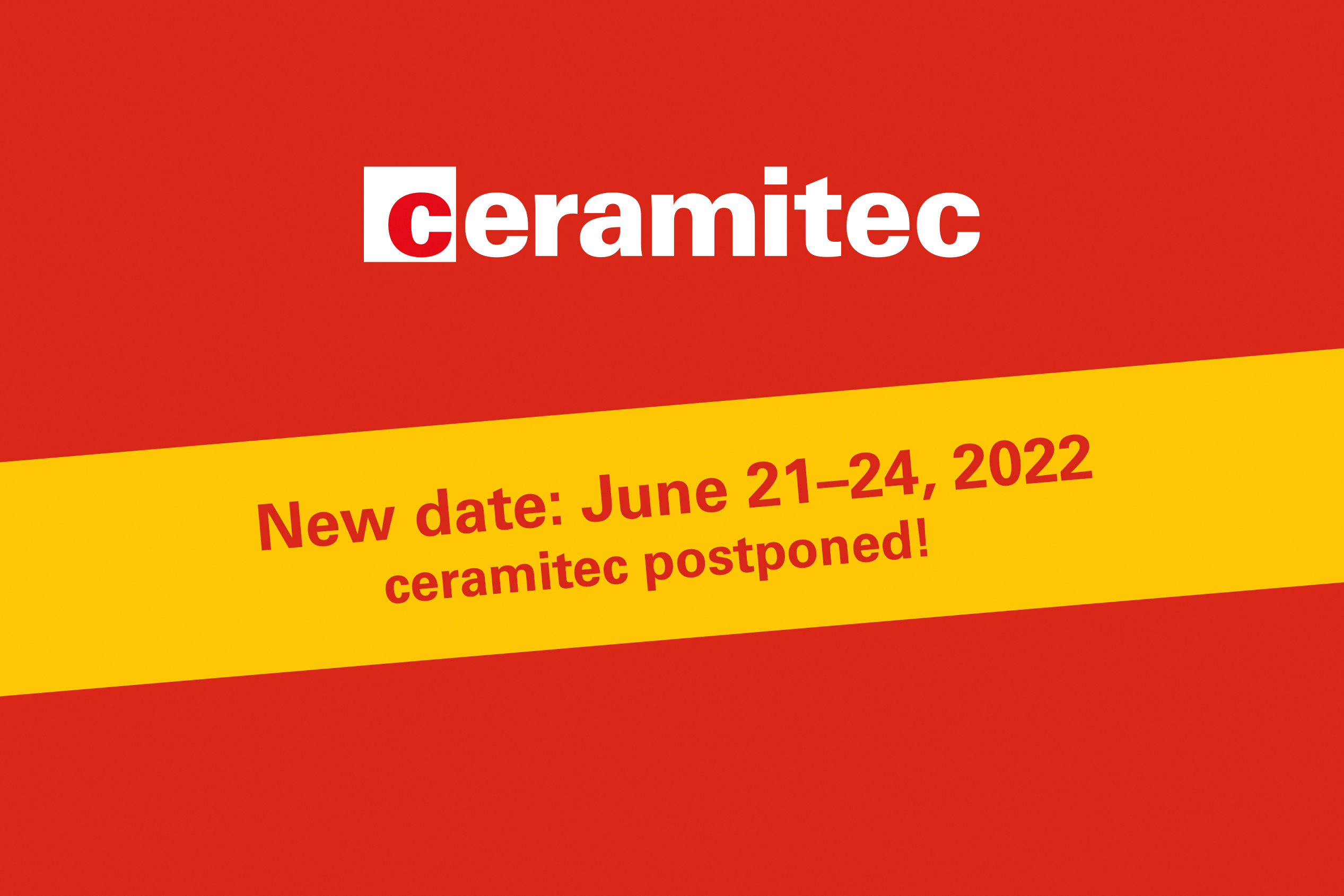 Ceramitec 2021 postponed