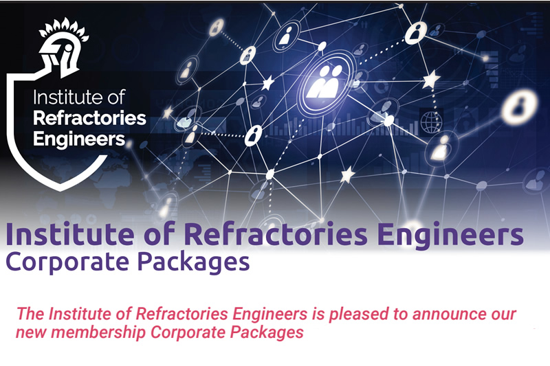 Corporate Packages Now Available From The Institute Of Refractories Engineers