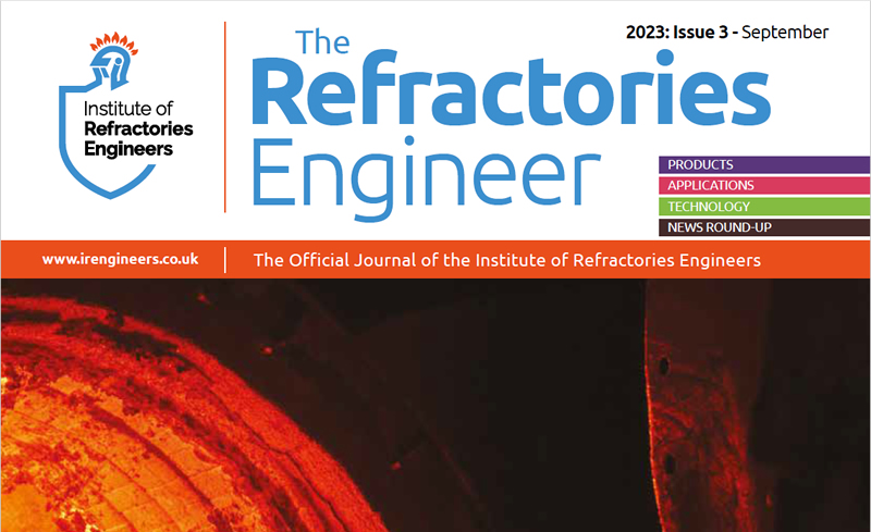 The September 2023 Refractories Engineer Journal Now Available