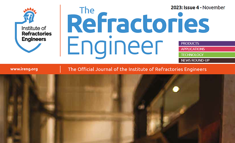The November 2023 Refractories Engineer Journal Is Now Available