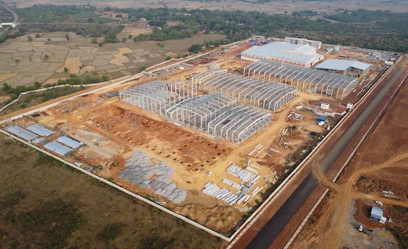Significant Progress On Major Greenfield<br /> Refractory Project In India
